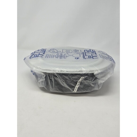 NOS VINTAGE TUPPERWARE OVEN WORKS ULTRA PLUS BLACK 3 QT CASSEROLE LID RECIPES - Picture 5 of 11